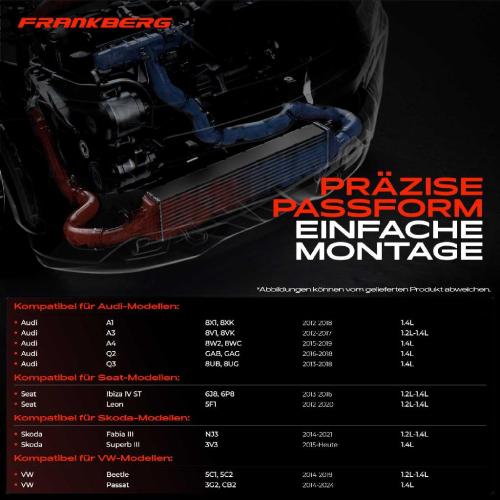 1x Ladeluftkühler Turbokühler für VW Golf VI VII Polo Passat Tiguan Jetta IV Audi A1 A3 A4 A5 Bild 1x Ladeluftkühler Turbokühler für VW Golf VI VII Polo Passat Tiguan Jetta IV Audi A1 A3 A4 A5