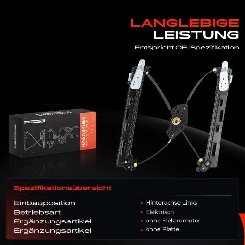 Frankberg 1x Fensterheber Hinten Links für VW Sharan 7N MPV ab 2010 Bild Frankberg 1x Fensterheber Hinten Links für VW Sharan 7N MPV ab 2010