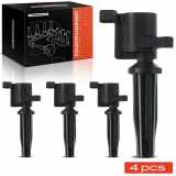 Frankberg 4x Zündmodul Zündspule für Ford C-Max Focus II Cabriolet Stufenheck Turnier Galaxy Maverick Mondeo IV S-Max