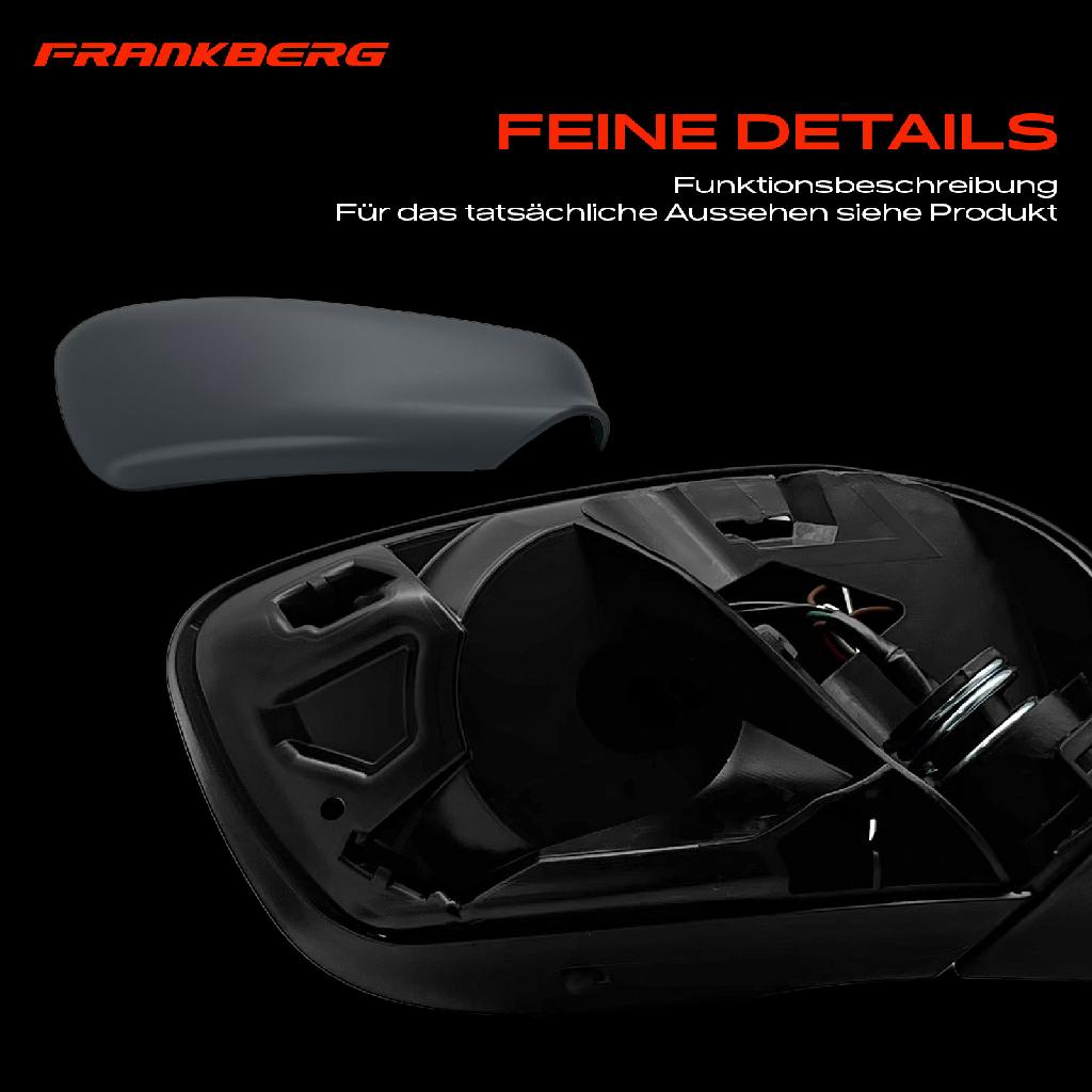 1x Außenspiegel Links für Citroën Peugeot C-Elysee 301 DD 1.2L 1.5L 1.6L Bj ab 2012