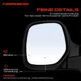 1x Außenspiegel Links für Citroën Berlingo First Peugeot Partner Combispace Kasten/MPV