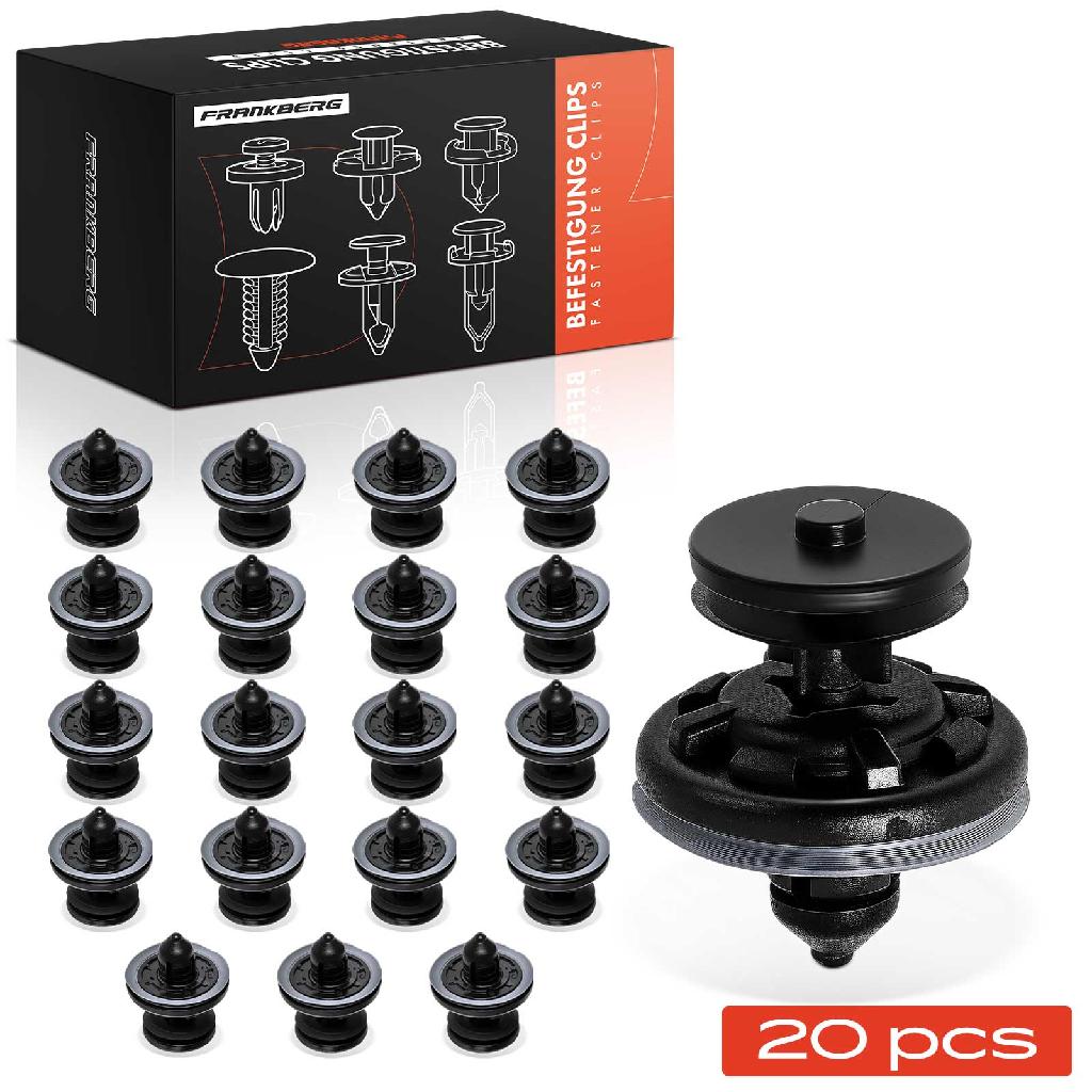 20x Befestigungsclips Stoßstange Türverkleidung für VW Golf 4 5 6 Polo Passat Audi A4 A6