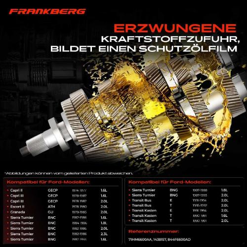 Frankberg 1x Ölpumpe für Ford Sierra GB4 GBG Transit Bus Kasten E T Scorpio I 2.0L Bild Frankberg 1x Ölpumpe für Ford Sierra GB4 GBG Transit Bus Kasten E T Scorpio I 2.0L