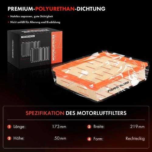 2x Luftfilter Filtereinsatz für Mercedes-Benz A-Klasse W169 B-Klasse W245 Bild 2x Luftfilter Filtereinsatz für Mercedes-Benz A-Klasse W169 B-Klasse W245