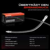 1x Bremsschlauch Bremsschläuche Hinterachse Links oder Rechts für Mercedes-Benz S-Klasse W221 W222 C216