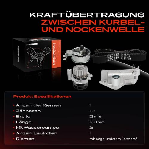 1x Zahnriemensatz Zahnriemen Wasserpumpe für VW Golf 4 Audi A3 8L TT 8N Skoda Seat Bild 1x Zahnriemensatz Zahnriemen Wasserpumpe für VW Golf 4 Audi A3 8L TT 8N Skoda Seat