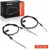 2x Seilzug Feststellbremse Hinterachse beidseitig für Renault Clio II BB CB Thalia LB LU