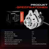 1x Lichtmaschine Generator für KIA Sorento 2 Sportage Hyundai Santa Fé 2 iX35