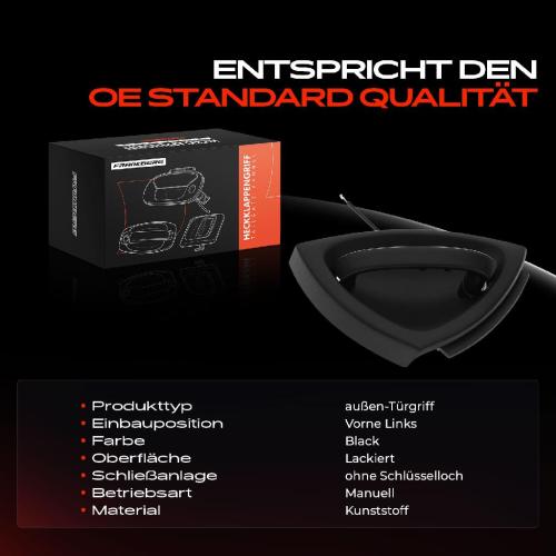 1x Türgriff Vorne Links außen für Smart Cabrio 450 City-Coupe 0.6L 0.8L 1998-2002 Bild 1x Türgriff Vorne Links außen für Smart Cabrio 450 City-Coupe 0.6L 0.8L 1998-2002