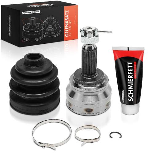 Frankberg 1x Antriebswelle Gelenksatz Vorderachse für Citroën C-Crosser C4 Aircross Mitsubishi Bild Frankberg 1x Antriebswelle Gelenksatz Vorderachse für Citroën C-Crosser C4 Aircross Mitsubishi