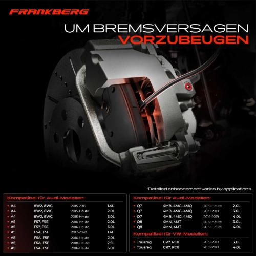 2x Warnkontakt Bremsbelagverschleiß Hinterachse für VW Touareg Audi A4 8W A5 F53 Q7 Q8 Bild 2x Warnkontakt Bremsbelagverschleiß Hinterachse für VW Touareg Audi A4 8W A5 F53 Q7 Q8