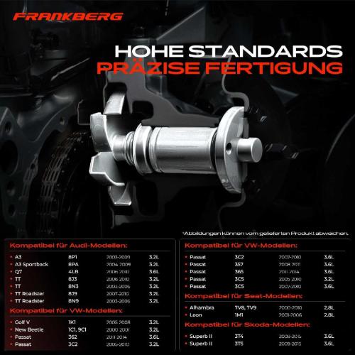 Frankberg 1x Wasserpumpe Kühlwasserpumpe für VW Golf V IV Touareg CC Passat Bora Audi A3 Q7 Seat Leon Skoda Bild Frankberg 1x Wasserpumpe Kühlwasserpumpe für VW Golf V IV Touareg CC Passat Bora Audi A3 Q7 Seat Leon Skoda