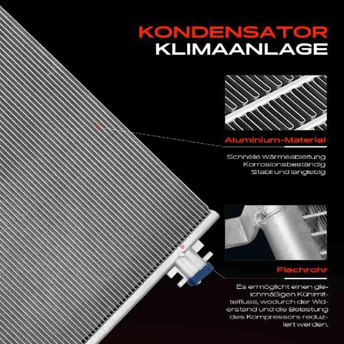 Frankberg 1x Kondensator Klimaanlage für Nissan Qashqai II X-Trail Renault Espace V 1.2L 1.6L Bild Frankberg 1x Kondensator Klimaanlage für Nissan Qashqai II X-Trail Renault Espace V 1.2L 1.6L