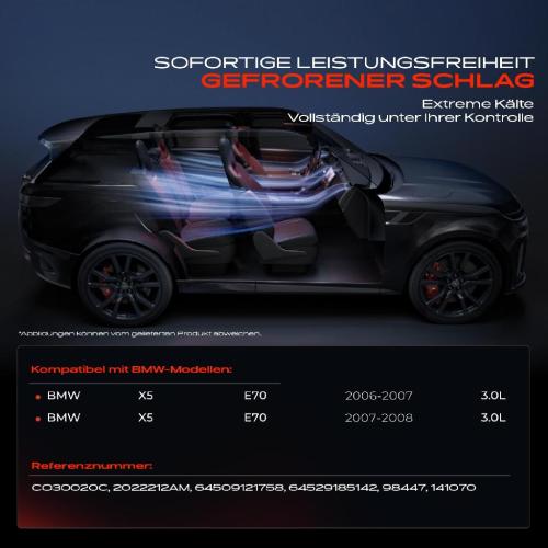 1x Klimakompressor für BMW X5 E70 3.0L 2006-2008 Bild 1x Klimakompressor für BMW X5 E70 3.0L 2006-2008