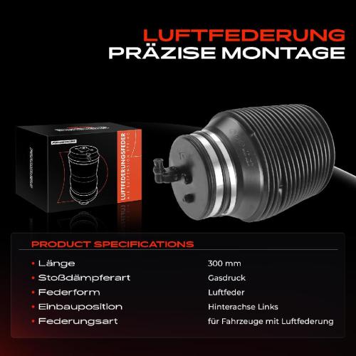 1x Luftfeder Fahrwerk Hinterachse Links für Lexus GX460 Toyota J15 Bild 1x Luftfeder Fahrwerk Hinterachse Links für Lexus GX460 Toyota J15