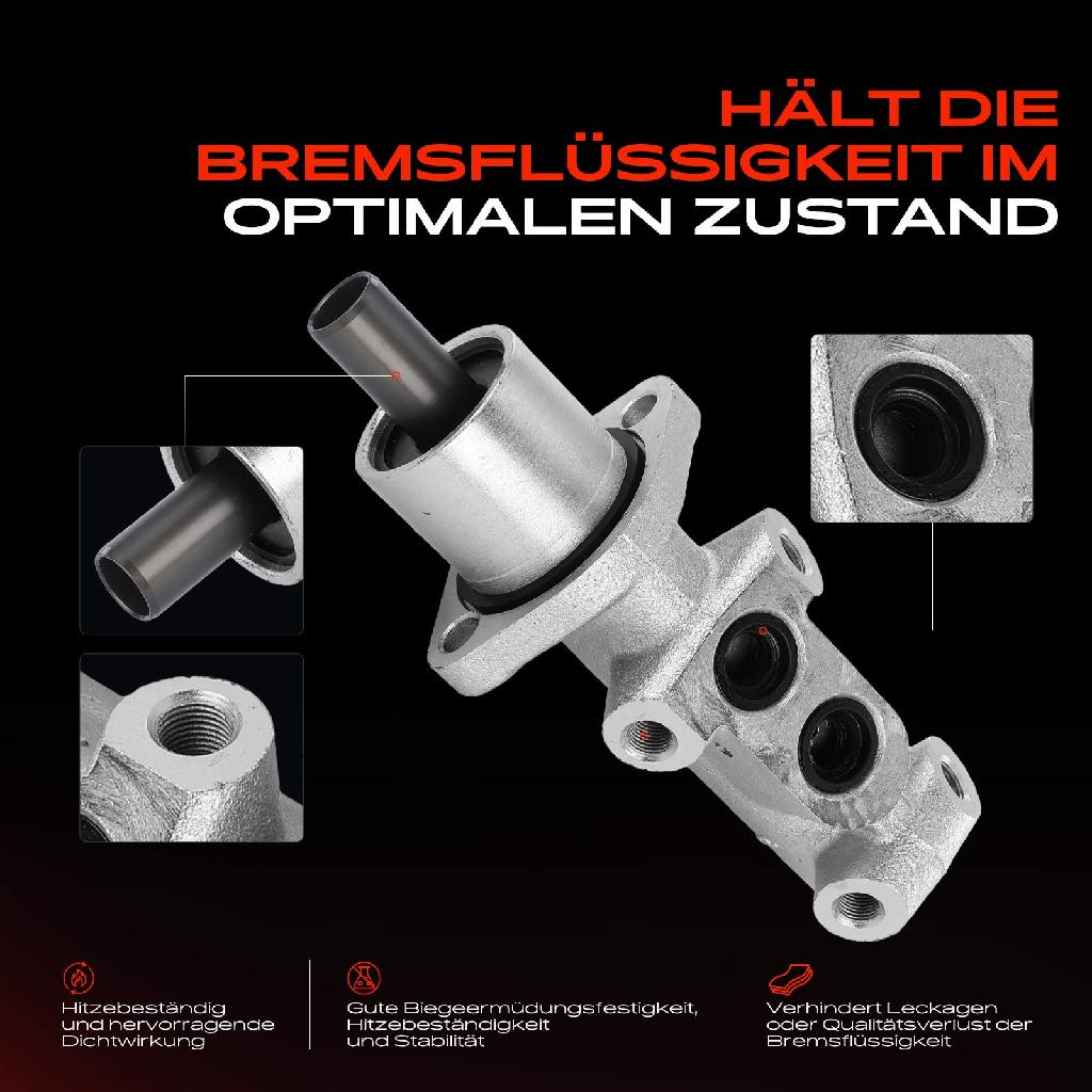 1x Hauptbremszylinder Bremszylinder für Peugeot 306 7A 7C N3 N5 Citroën AX ZA BX XB
