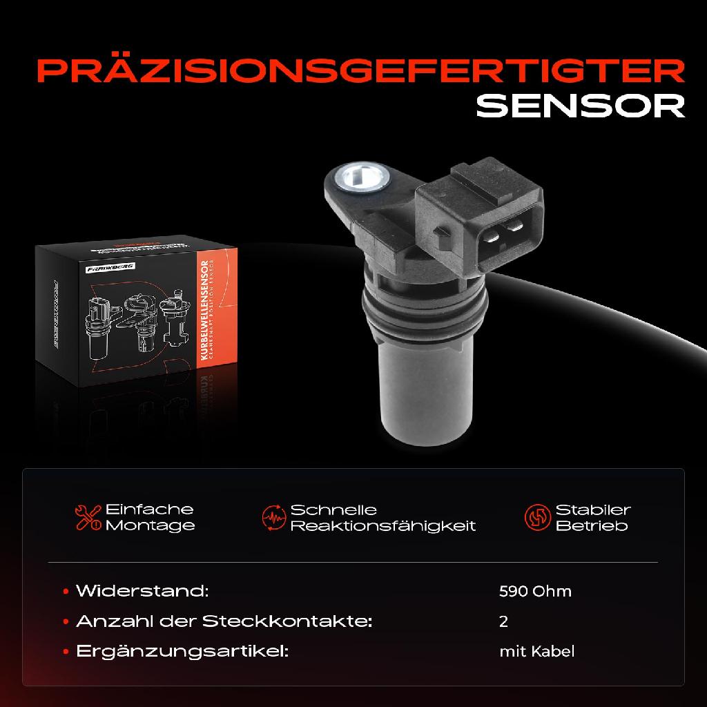 1x Kurbelwellensensor Impulsgeber für Opel Movano B Vivaro A Renault Clio III Master II III Modus