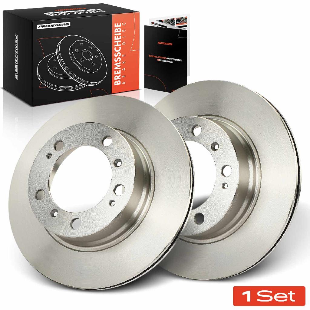 2x Bremsscheiben Hinterachse für Porsche Boxster 986 2.5L 2.7L 3.2L 1996-2004