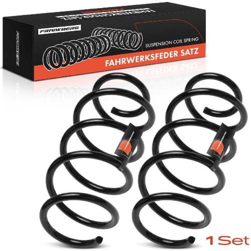 Frankberg 2x Fahrwerksfeder Vorderachse für Saab 9-3 D75 D79 E79 YS3F YS3F E50 2002-2015 Bild Frankberg 2x Fahrwerksfeder Vorderachse für Saab 9-3 D75 D79 E79 YS3F YS3F E50 2002-2015
