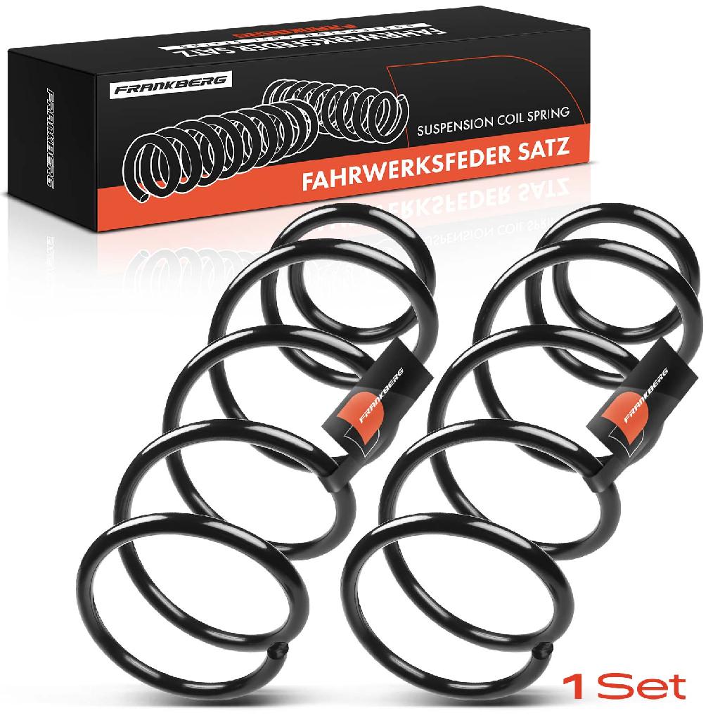 Frankberg 2x Fahrwerksfeder Vorderachse für Ford Tourneo Transit Connect P65 P70 P80 2002-2013