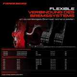 1x Bremsschlauch Bremsschläuche Vorderachse Links für KIA Rio IV FB SC YB Stonic YB Hyundai HC