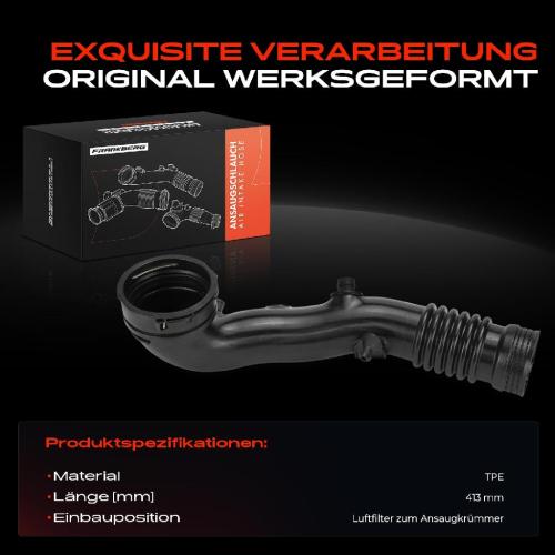 1x Ladeluftschlauch Ladeluftkühler für BMW 5er F10 535i X5 E70 X6 E71 xDrive35i Bild 1x Ladeluftschlauch Ladeluftkühler für BMW 5er F10 535i X5 E70 X6 E71 xDrive35i