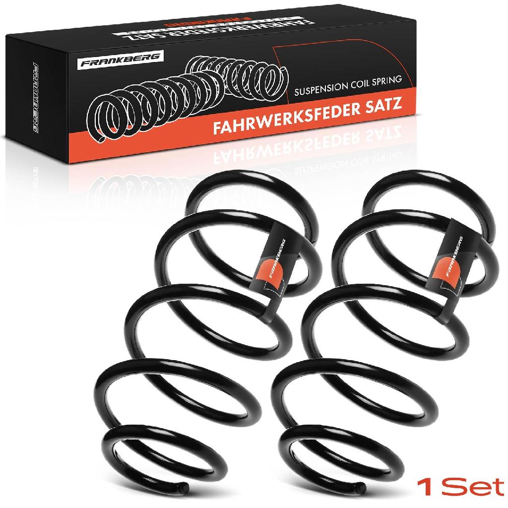 Frankberg 2x Fahrwerksfeder Vorderachse für Smart Roadster 452 Roadster Coupe 0.7L 2003-2005
