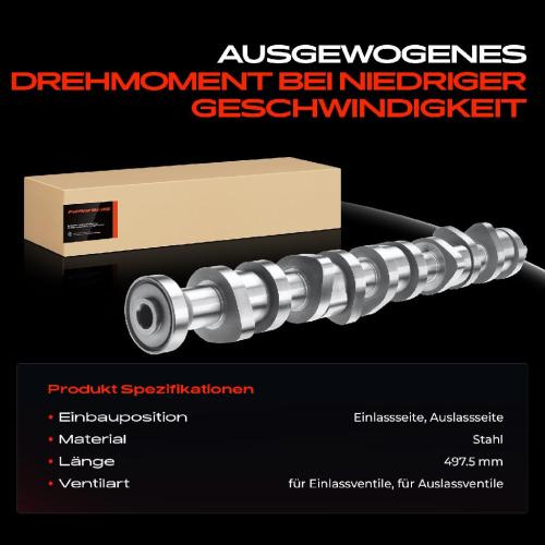 1x Nockenwelle für VW Transporter V Bus Kasten Touareg Multivan V Bild 1x Nockenwelle für VW Transporter V Bus Kasten Touareg Multivan V