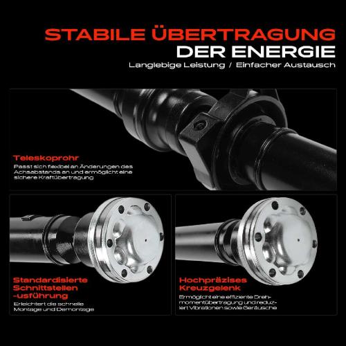 Frankberg 1x Kardanwelle Gelenkwelle Hinterachse für Volvo XC90 II 256 2.0L 2014-2021 Bild Frankberg 1x Kardanwelle Gelenkwelle Hinterachse für Volvo XC90 II 256 2.0L 2014-2021