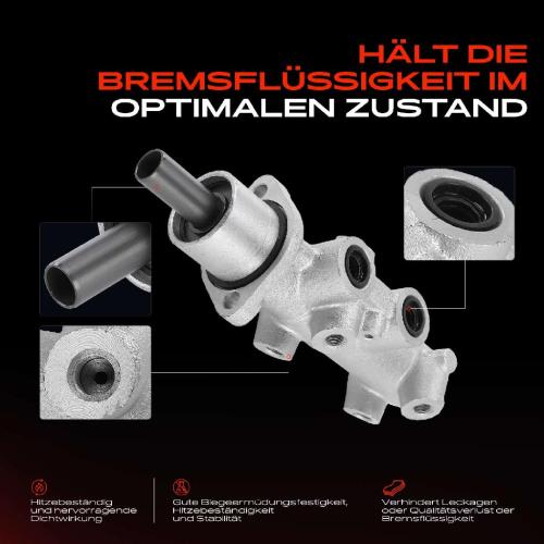 1x Hauptbremszylinder Bremszylinder für Citroën Jumper Fiat Ducato Peugeot Boxer Bild 1x Hauptbremszylinder Bremszylinder für Citroën Jumper Fiat Ducato Peugeot Boxer