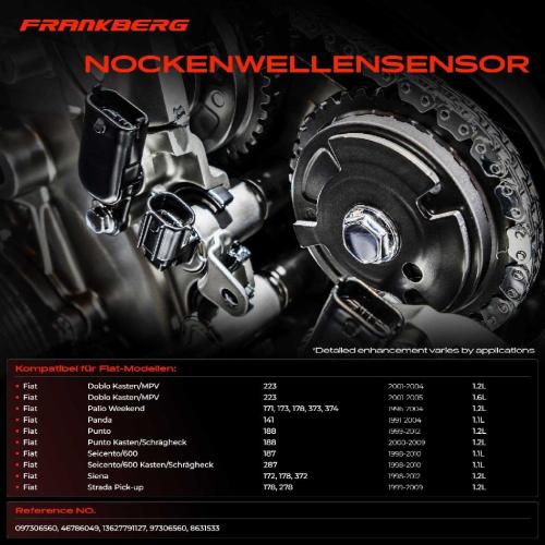 1x Nockenwellenposition Sensor für Fiat Doblo Palio Weekend Panda Punto Seicento Bild 1x Nockenwellenposition Sensor für Fiat Doblo Palio Weekend Panda Punto Seicento