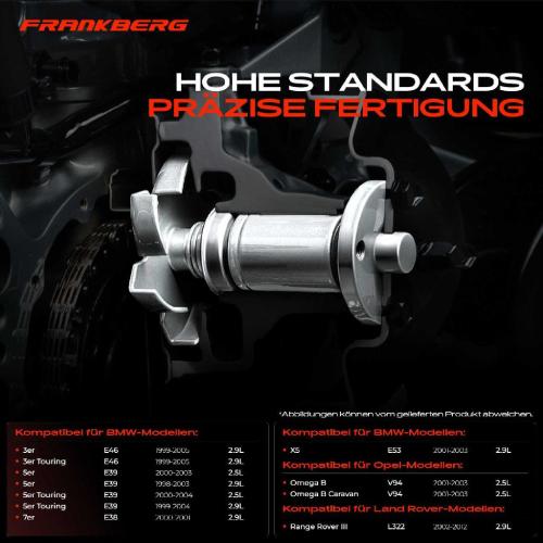 1x Wasserpumpe Kühlwasserpumpe für BMW 3er E46 5er E39 7er	 E38 X5 E53 Land Rover Opel Omega B Bild 1x Wasserpumpe Kühlwasserpumpe für BMW 3er E46 5er E39 7er	 E38 X5 E53 Land Rover Opel Omega B