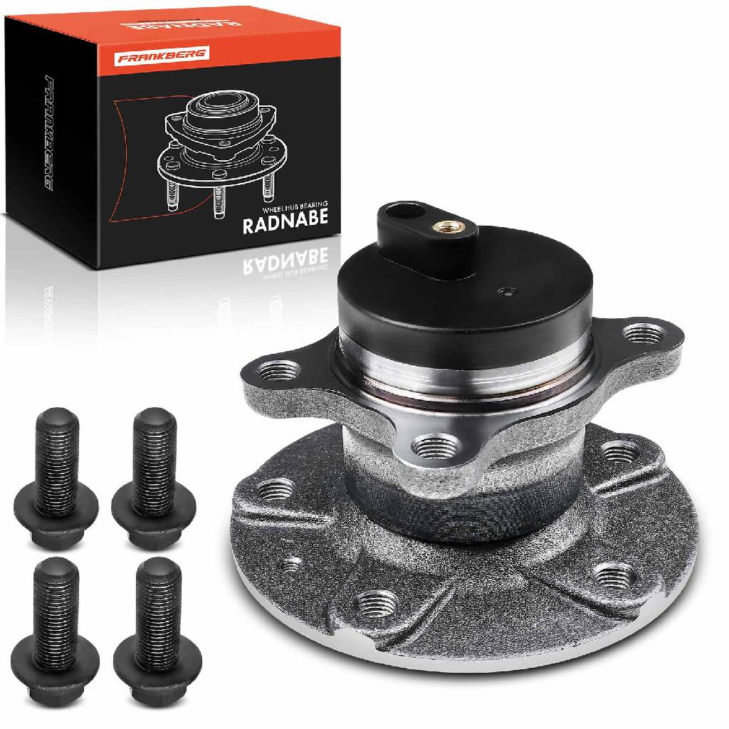 Frankberg 1x Radnabe Radlagersatz Hinterachse beidseitig für Fiat Sedici Suzuki SX4 Stufenheck 1.6L Bj ab 2006