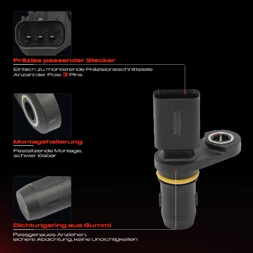 Frankberg 1x Kurbelwellensensor Impulsgeber für Fiat 500X 334 Tipo Kombi Schrägheck 356 1.6L 2014-2020 Bild Frankberg 1x Kurbelwellensensor Impulsgeber für Fiat 500X 334 Tipo Kombi Schrägheck 356 1.6L 2014-2020