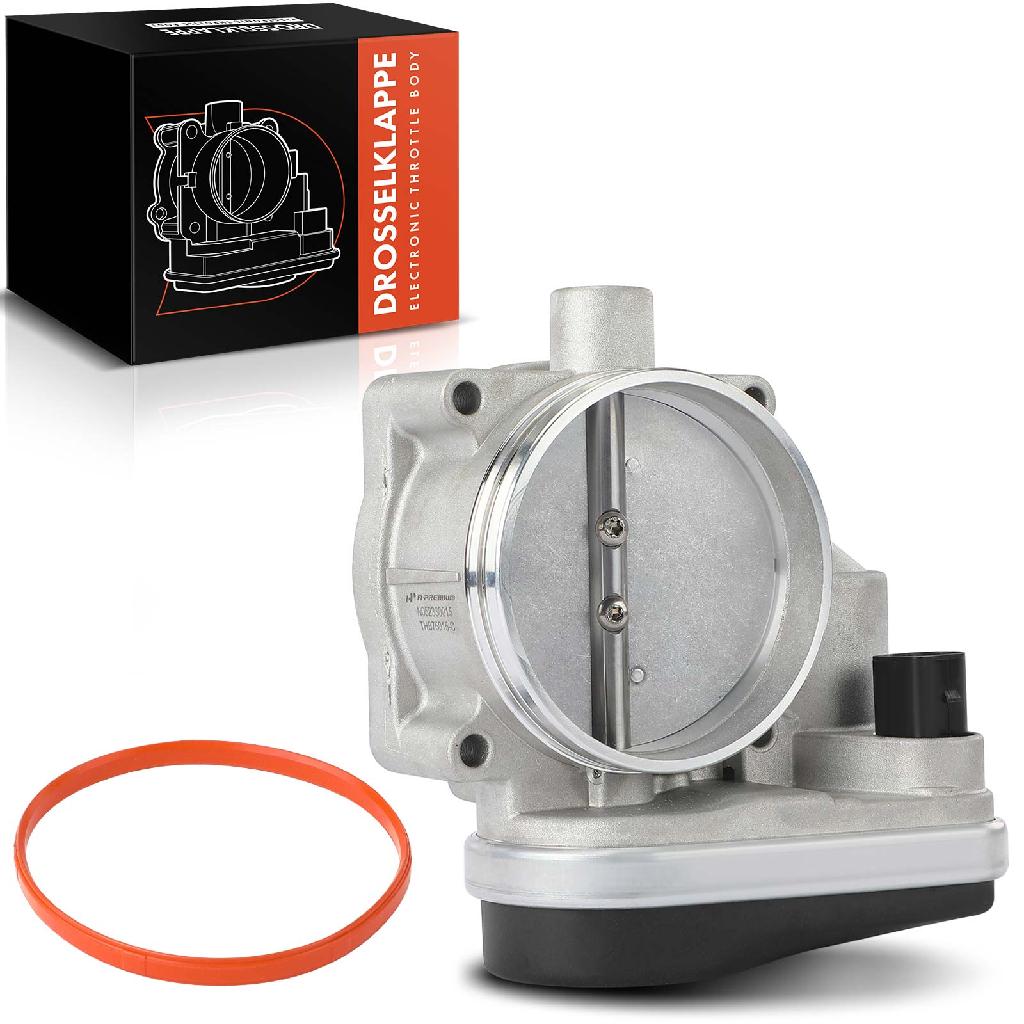 Frankberg 1x Drosselklappe Drosselklappenstutzen für BMW 5er E60 E61 6er E63 7er X5 E70 4.0L 4.8L 2005-2010