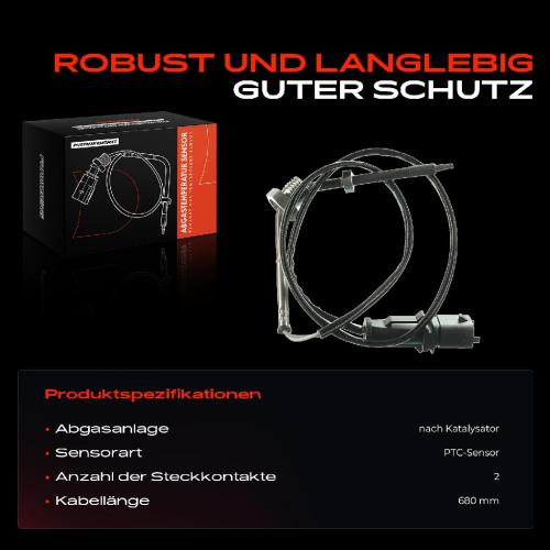 1x Abgastemperatursensor für Fiat Doblo 263 Opel Combo X12 1.6L 2.0L Bild 1x Abgastemperatursensor für Fiat Doblo 263 Opel Combo X12 1.6L 2.0L