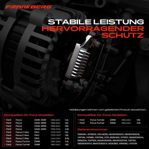 1x Lichtmaschinenregler Generatorregler für Ford Focus DAW DBW Focus Turnier DNW Bild 1x Lichtmaschinenregler Generatorregler für Ford Focus DAW DBW Focus Turnier DNW
