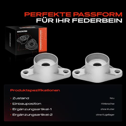 2x Domlager Federbeinstütz lager für Hyundai i30 FD GD KIA Cee'D JD SW ED Bild 2x Domlager Federbeinstütz lager für Hyundai i30 FD GD KIA Cee'D JD SW ED