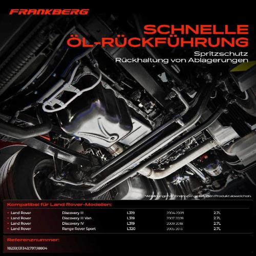 1x Ölwanne Motorölwanne für Land Rover Discovery III L319 IV LA Range Rover Sport LS 2.7L Bild 1x Ölwanne Motorölwanne für Land Rover Discovery III L319 IV LA Range Rover Sport LS 2.7L