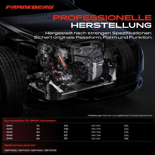 1x Spannrolle Riemenspanner für BMW E32 E38 750i E31 850i 1987-1999 Bild 1x Spannrolle Riemenspanner für BMW E32 E38 750i E31 850i 1987-1999