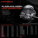 1x Gebläsemotor Innenraumgebläse für Opel Astra G F67 T98 F08 F48 F07 F70