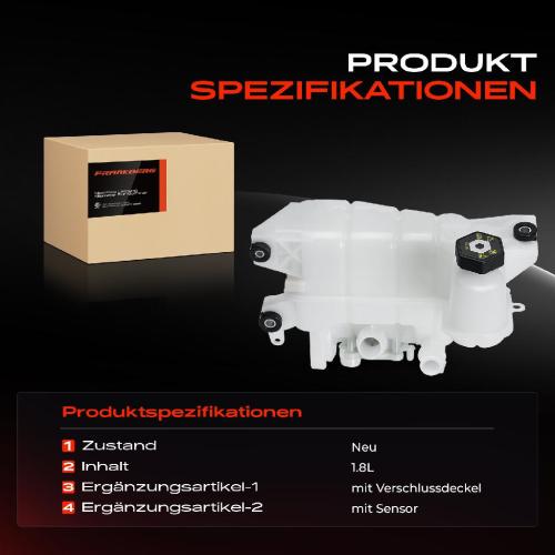 1x Ausgleichsbehälter Kühlmittelbehälter für Tesla Model 3 5YJ3 Bj ab 2017 Bild 1x Ausgleichsbehälter Kühlmittelbehälter für Tesla Model 3 5YJ3 Bj ab 2017