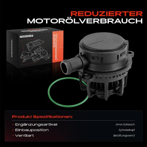 1x Ventil Kurbelgehauseentluftung für VW Touareg 7P Audi A4 B8 A6 C6 Q5 8R 3.0L Bild 1x Ventil Kurbelgehauseentluftung für VW Touareg 7P Audi A4 B8 A6 C6 Q5 8R 3.0L