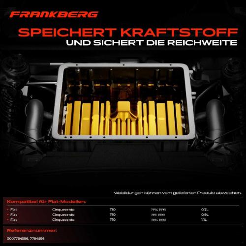 1x Kraftstofftank Kraftstoffbehälter für Fiat Cinquecento 0.7L-1.1L Bild 1x Kraftstofftank Kraftstoffbehälter für Fiat Cinquecento 0.7L-1.1L