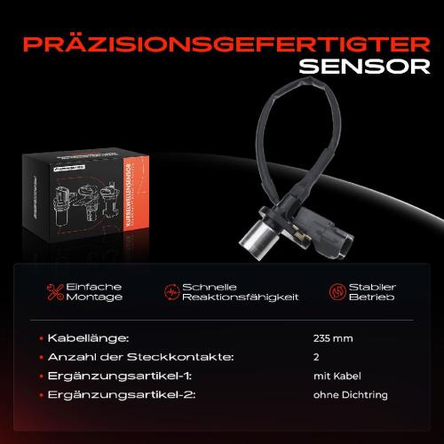 1x Kurbelwellensensor Impulsgeber für Toyota Avensis Carina E Corolla Bild 1x Kurbelwellensensor Impulsgeber für Toyota Avensis Carina E Corolla