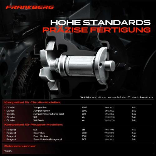 Frankberg 1x Wasserpumpe Kühlwasserpumpe für Citroën Jumper Boxer 605 230P 230L ZCT 2.5L Bild Frankberg 1x Wasserpumpe Kühlwasserpumpe für Citroën Jumper Boxer 605 230P 230L ZCT 2.5L