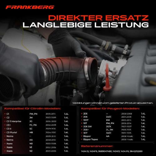 1x Ansaugschlauch, Luftfilter für Peugeot 206 1007 107 Ford Fiesta Citroën C1 Bild 1x Ansaugschlauch, Luftfilter für Peugeot 206 1007 107 Ford Fiesta Citroën C1