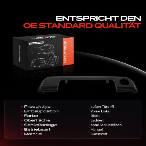 1x Türgriff Vorne Links außen für BMW 3er E36 3er Compact 3er Touring 1.6L 1.7L 1.8L 1.9L 2.0L 2.5L 1990-2000 Bild 1x Türgriff Vorne Links außen für BMW 3er E36 3er Compact 3er Touring 1.6L 1.7L 1.8L 1.9L 2.0L 2.5L 1990-2000