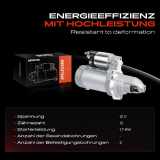 1x Anlasser Starter für Porsche 911 Cabriolet Targa Boxster Cayman 3.4L 3.8L 3.6L 2.7L 2008-2020