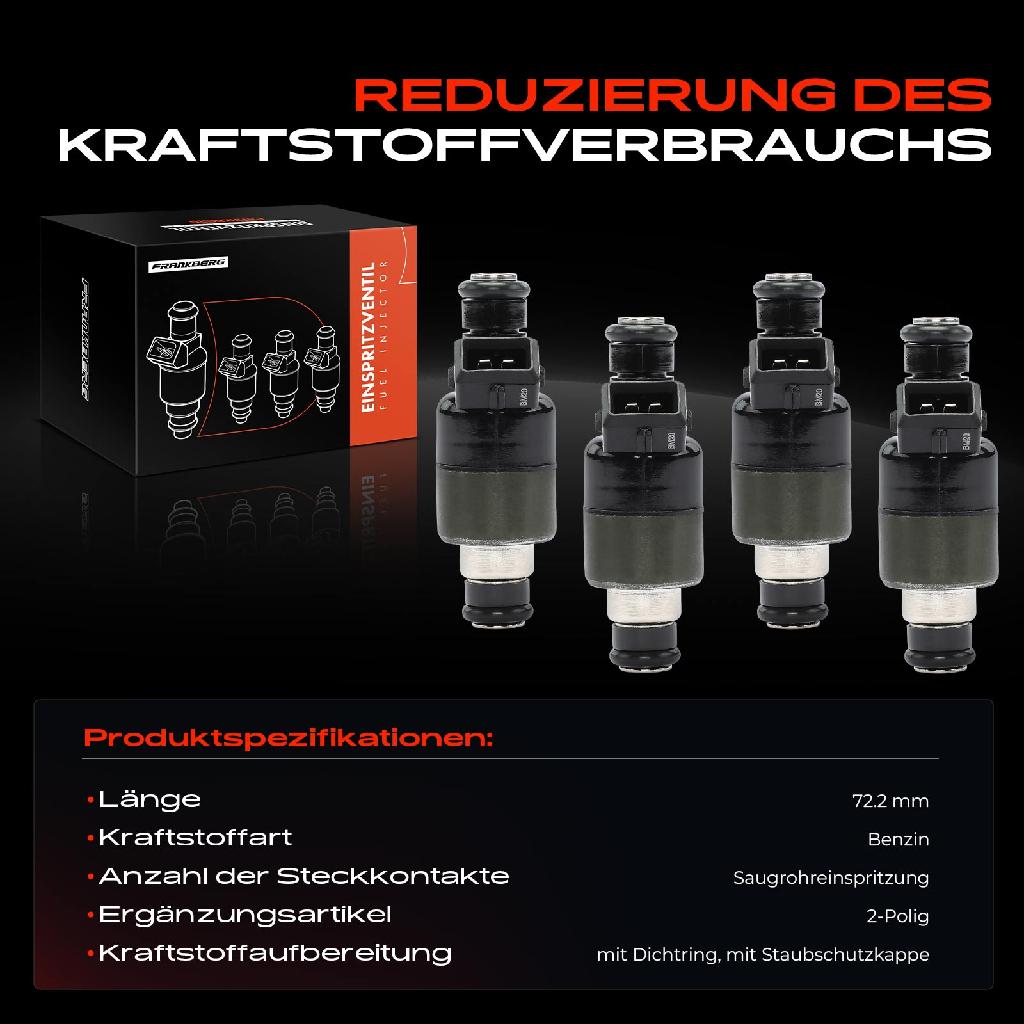 4x Einspritzventil Einspritzdüse für Daewoo Nexia Lada 110 2110 111 2111 Samara